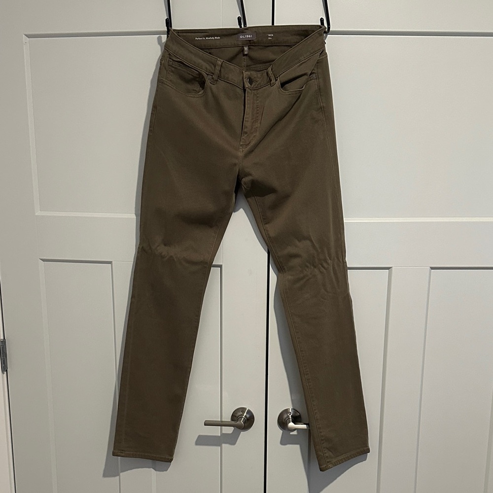 DL1961 Men's Olive Nick Slim Jeans